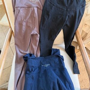 3 leggings for 60$ Beyond the Bump- MATERNITY - over the bump- all 3-